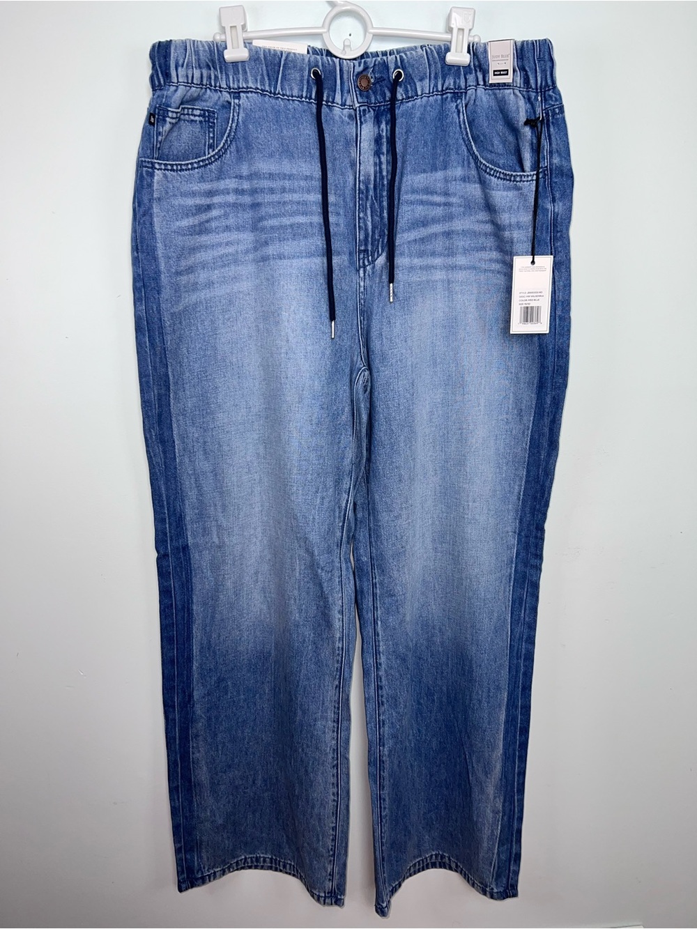 Judy Blue Wilhemina High Waist Wide Leg Jeans 15/32 Womens 16 NWT